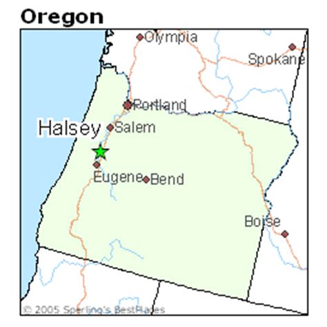what county is halsey oregon in